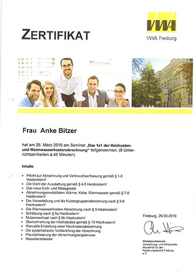 Zertifikat