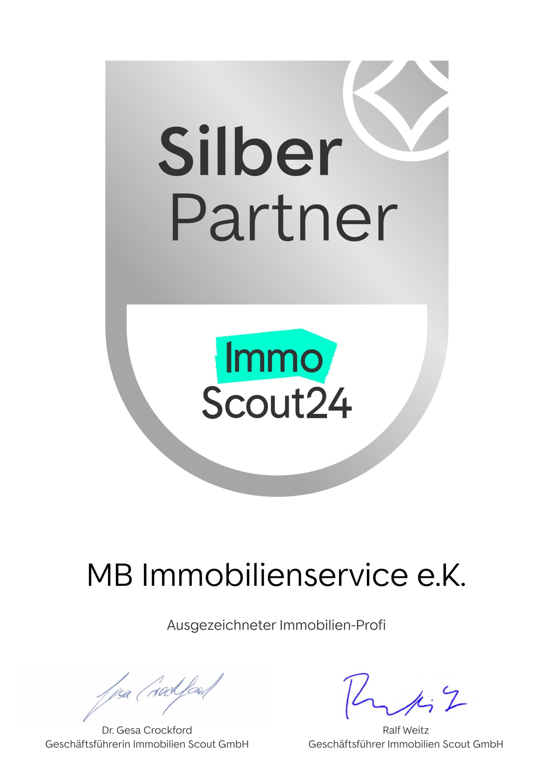 Silber Partner ImmoScout 24