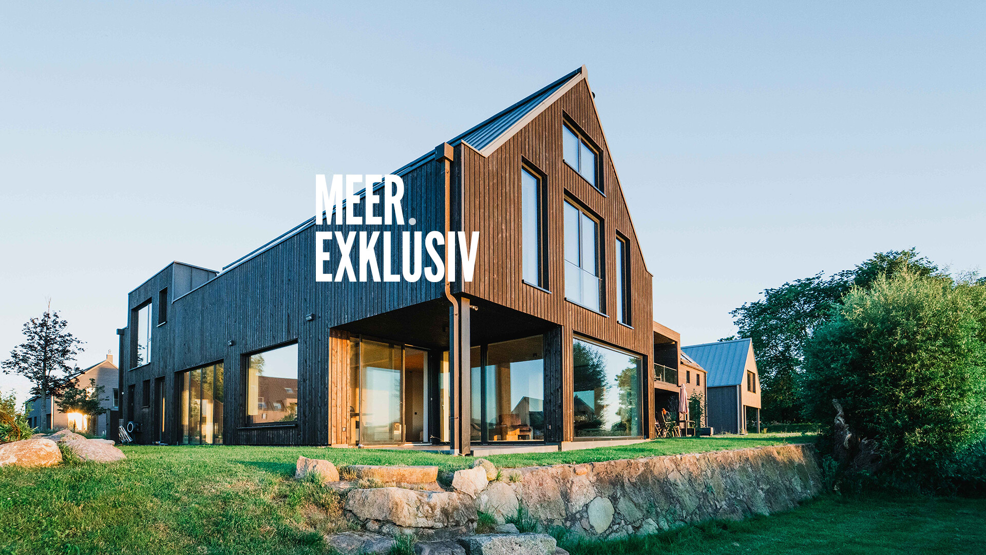 Architektur-Highlight mit Wasserblick auf Rügen