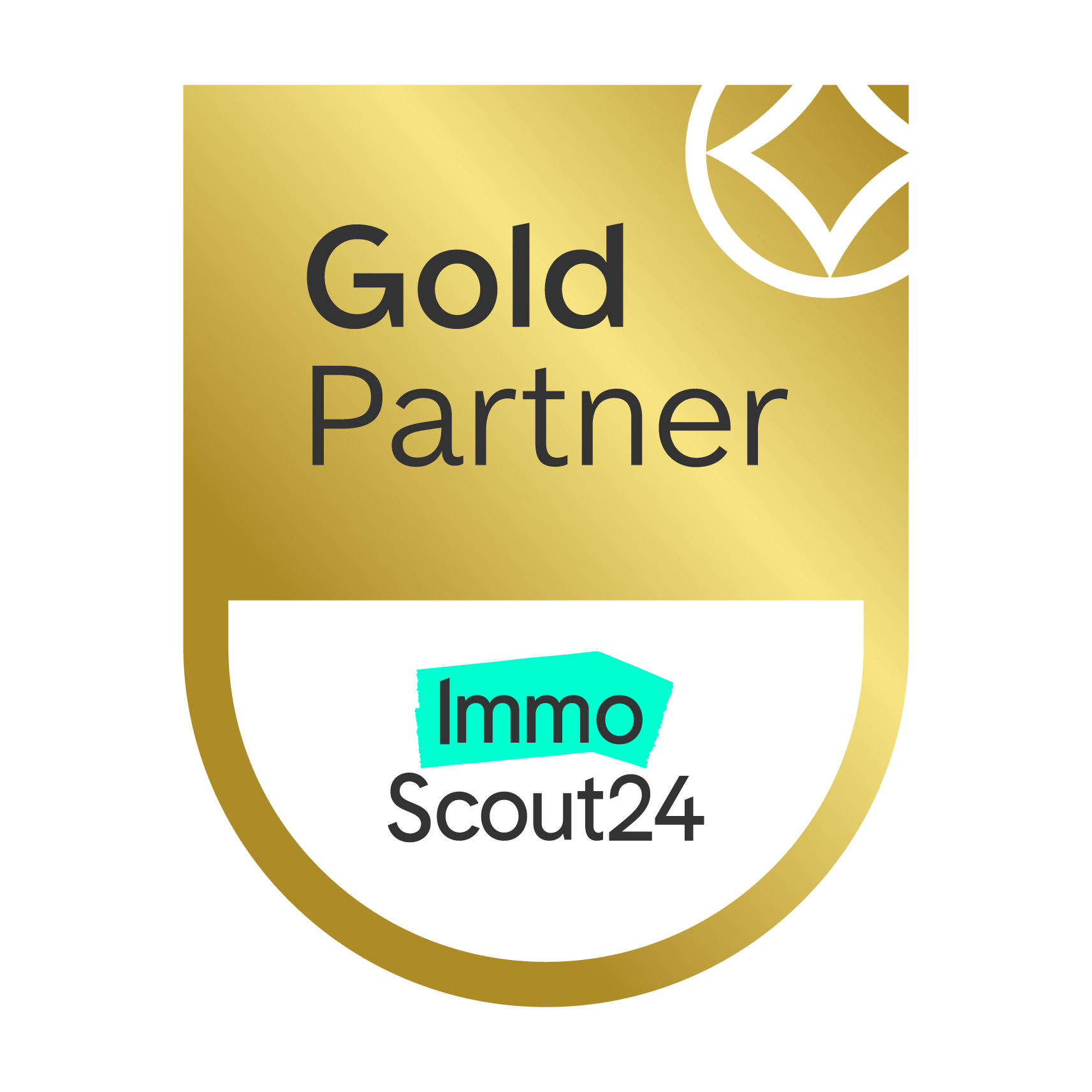ImmoScout24 Gold Partner Siegel