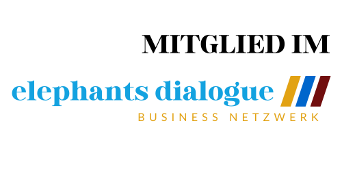 Siegel für elphants-dialogue-logo-white