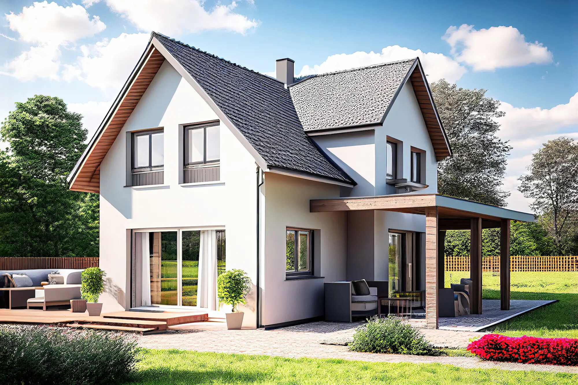 Haus im Grünen