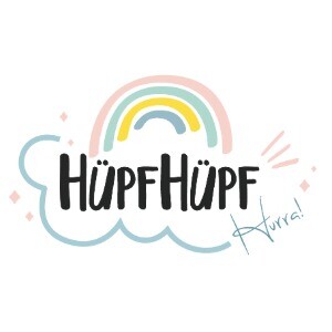 Logo Hüpf Hüpf Hurra