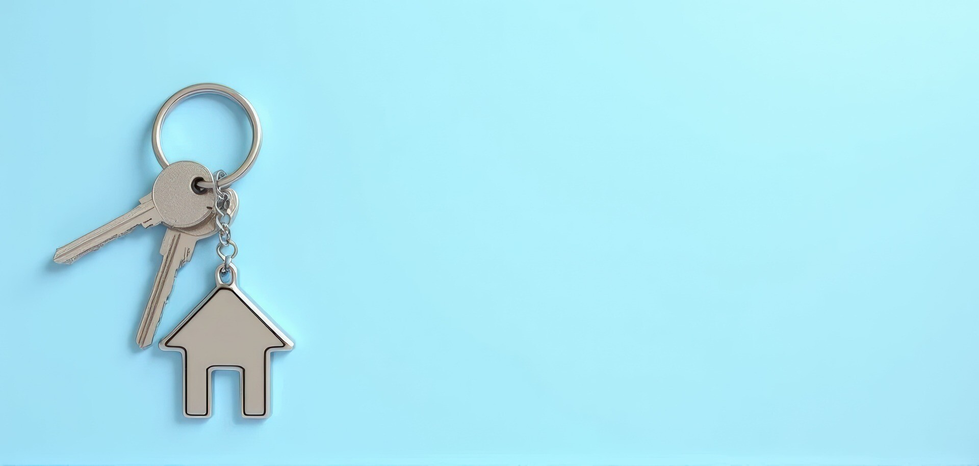 Hausschlüssel mit Anhänger