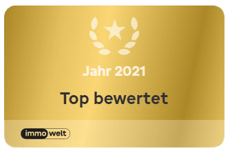Siegel für Auszeichnung-Immowelt
