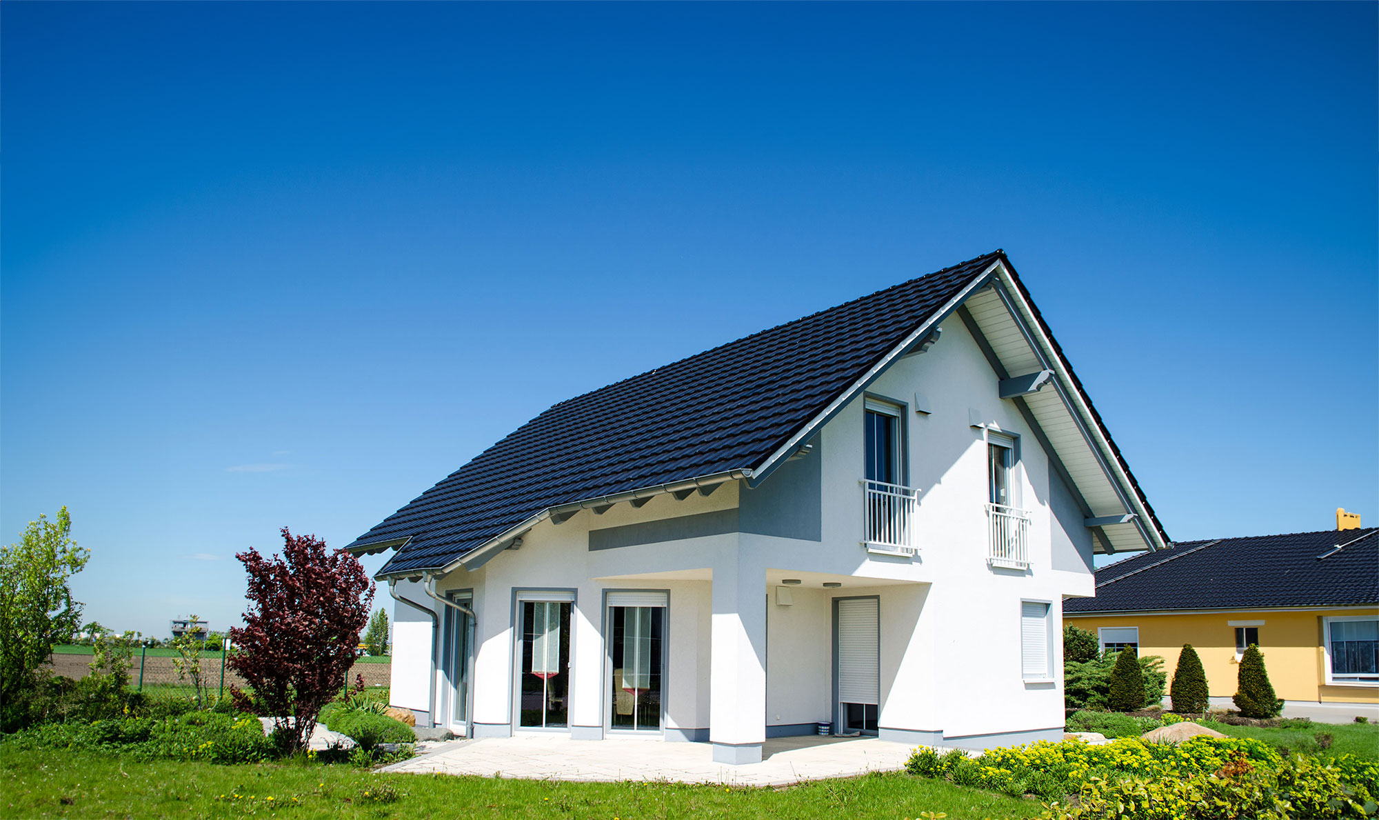 Modernes Einfamilienhaus Banner