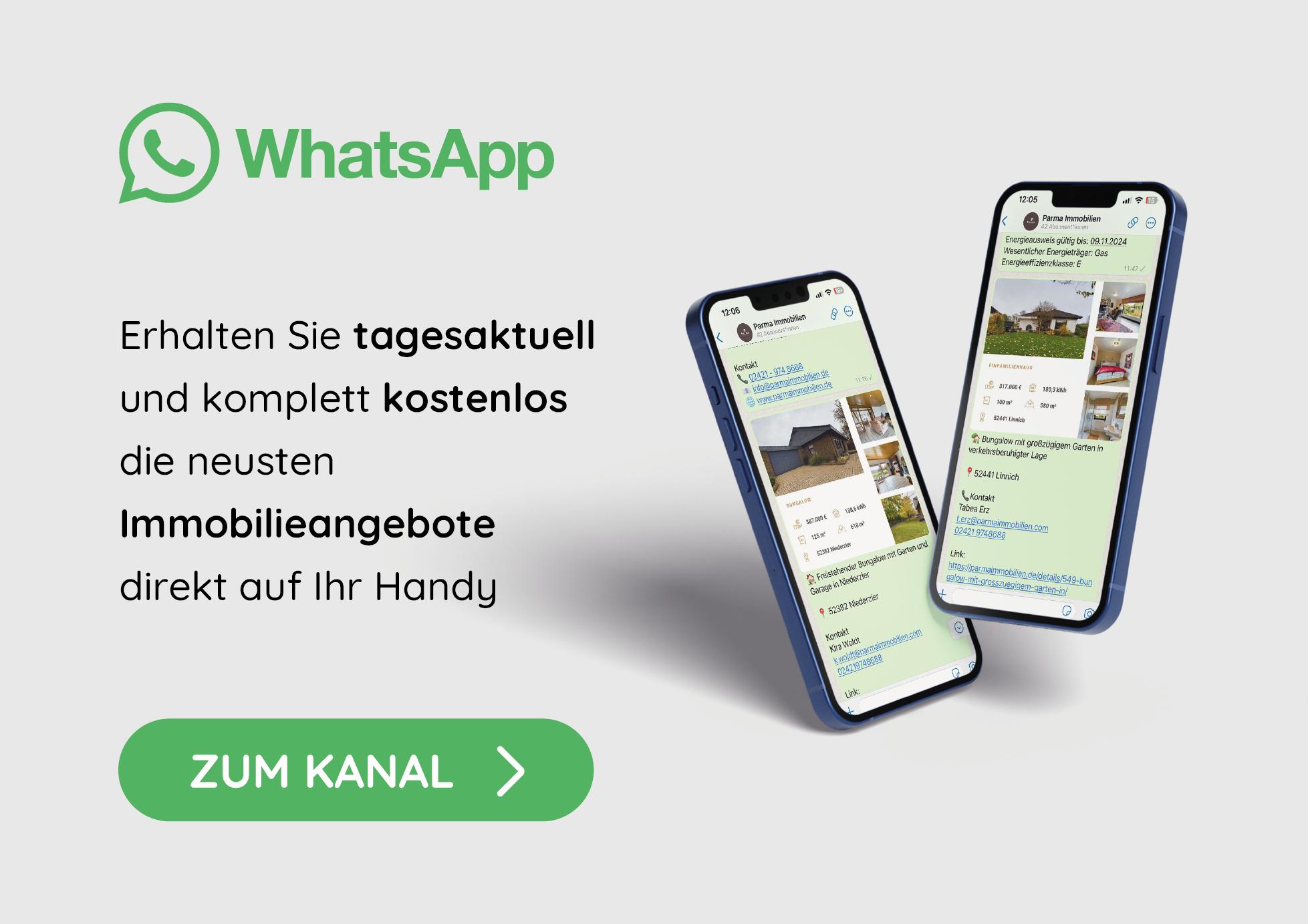 Unser neuer WhatsApp Kanal