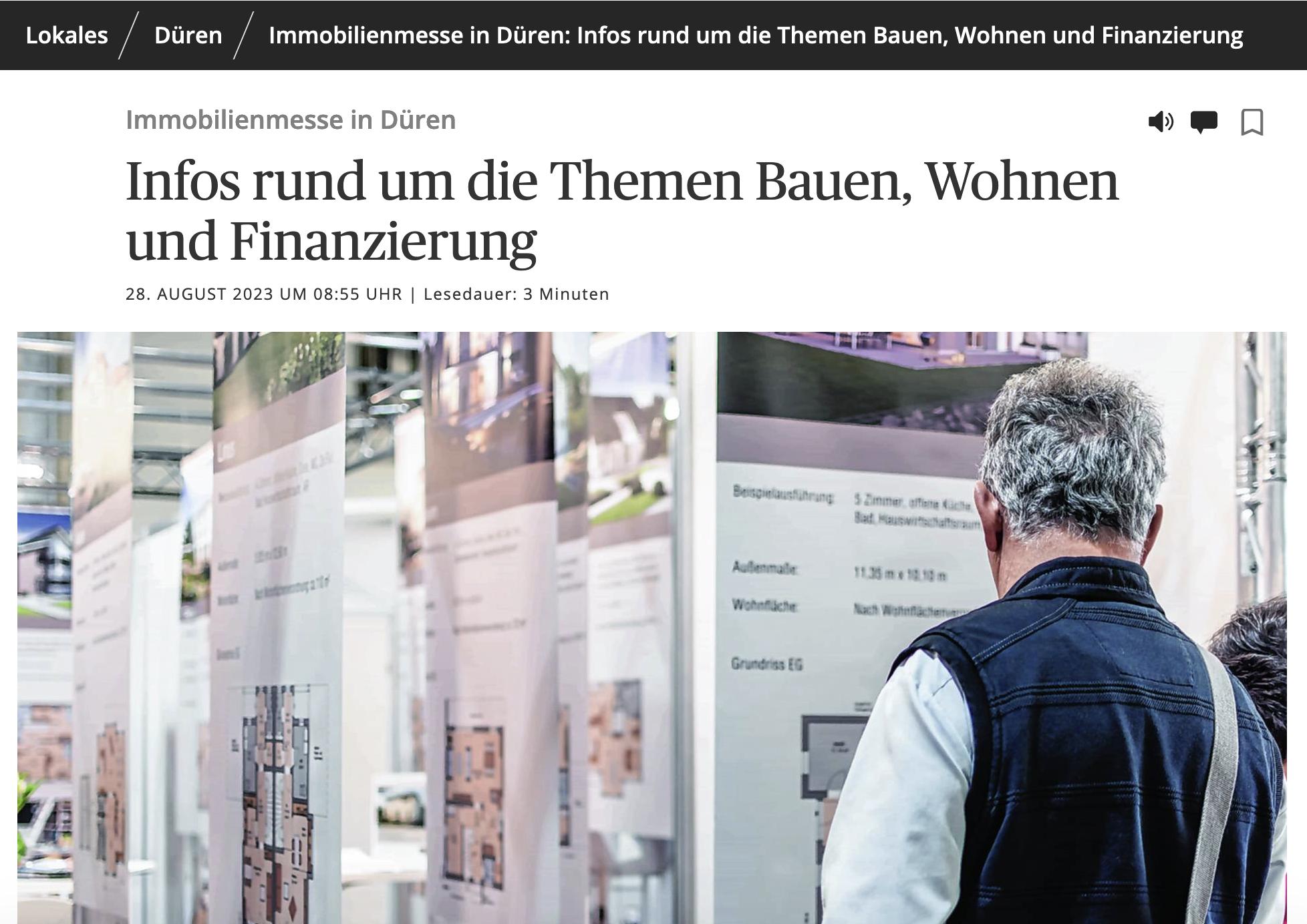 Immobilienmesse in Düren