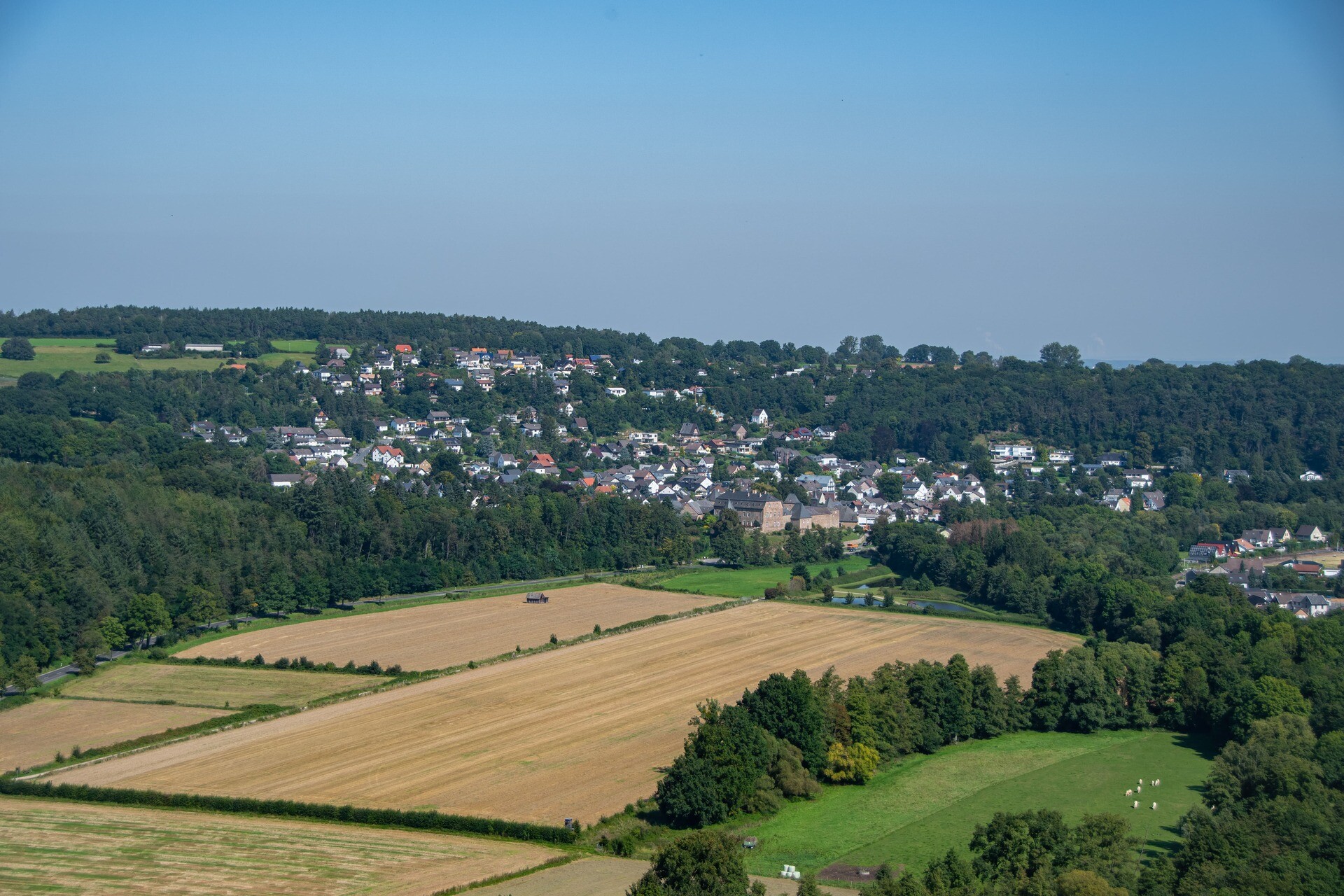 Blick auf Untermaubach