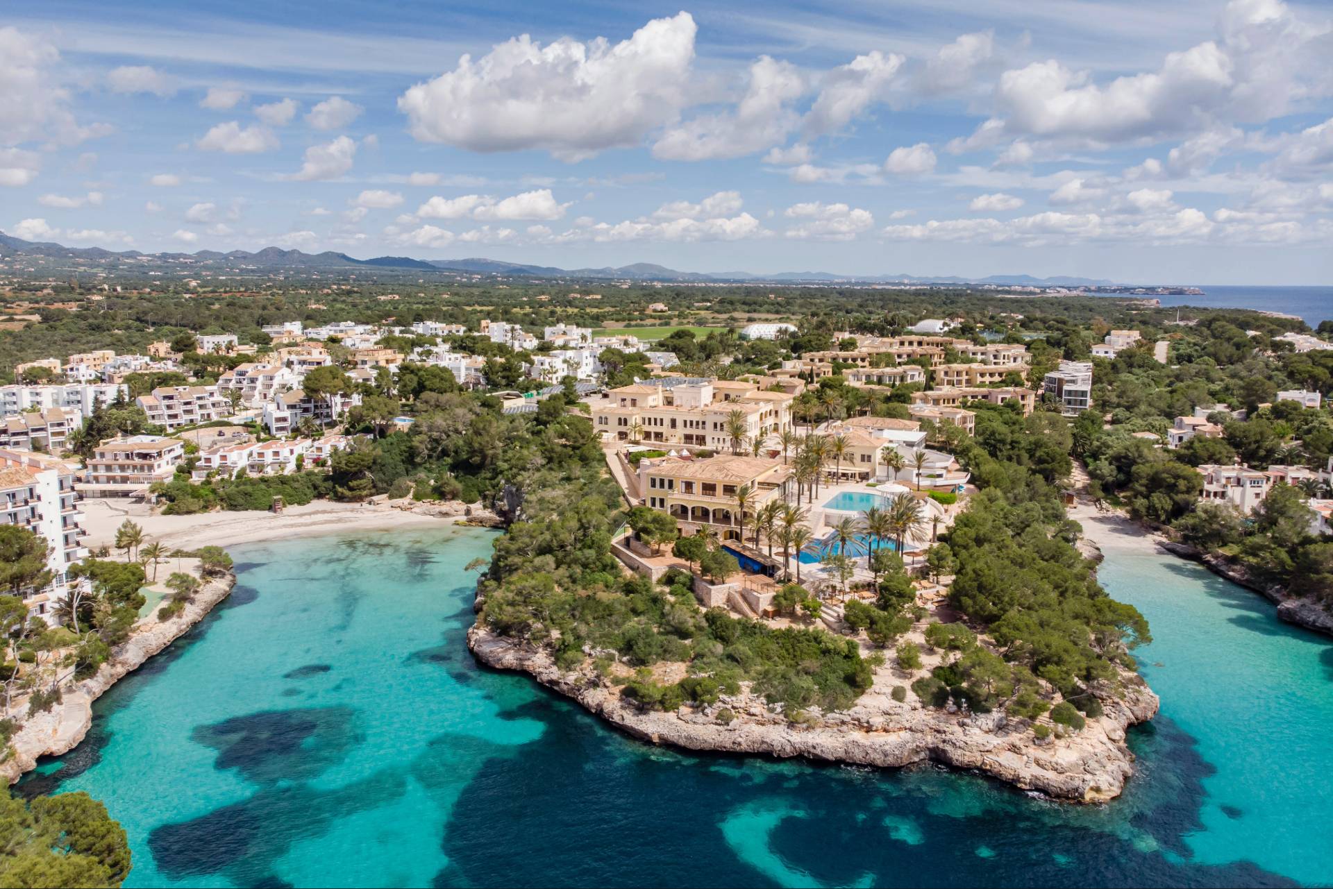 Cala d'Or von oben