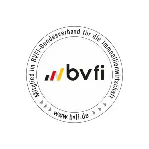 BVFI-Logo mit schwarz-rot-gelben Linien und www.bvfi.de.