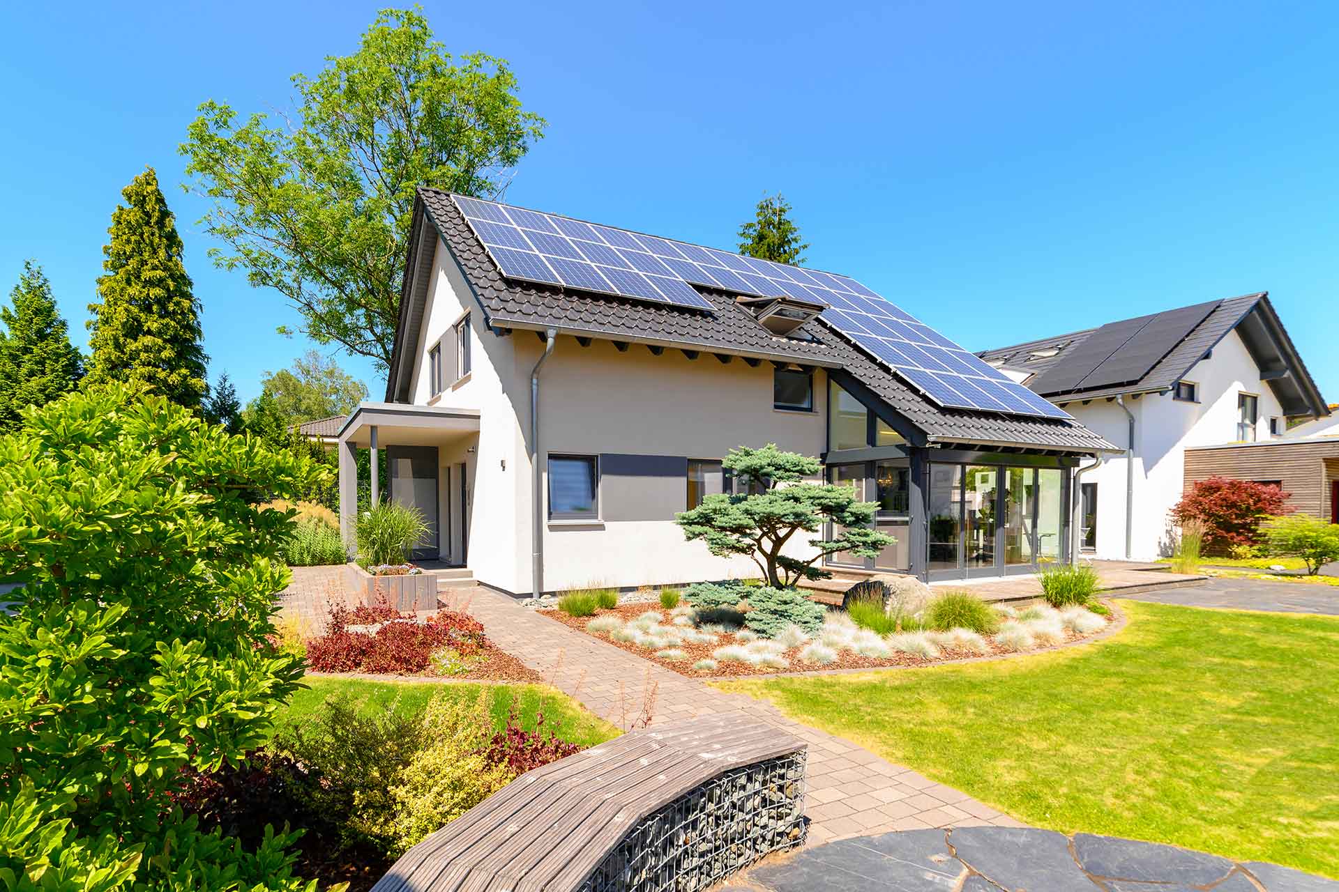 Einfamilienhaus mit Garten