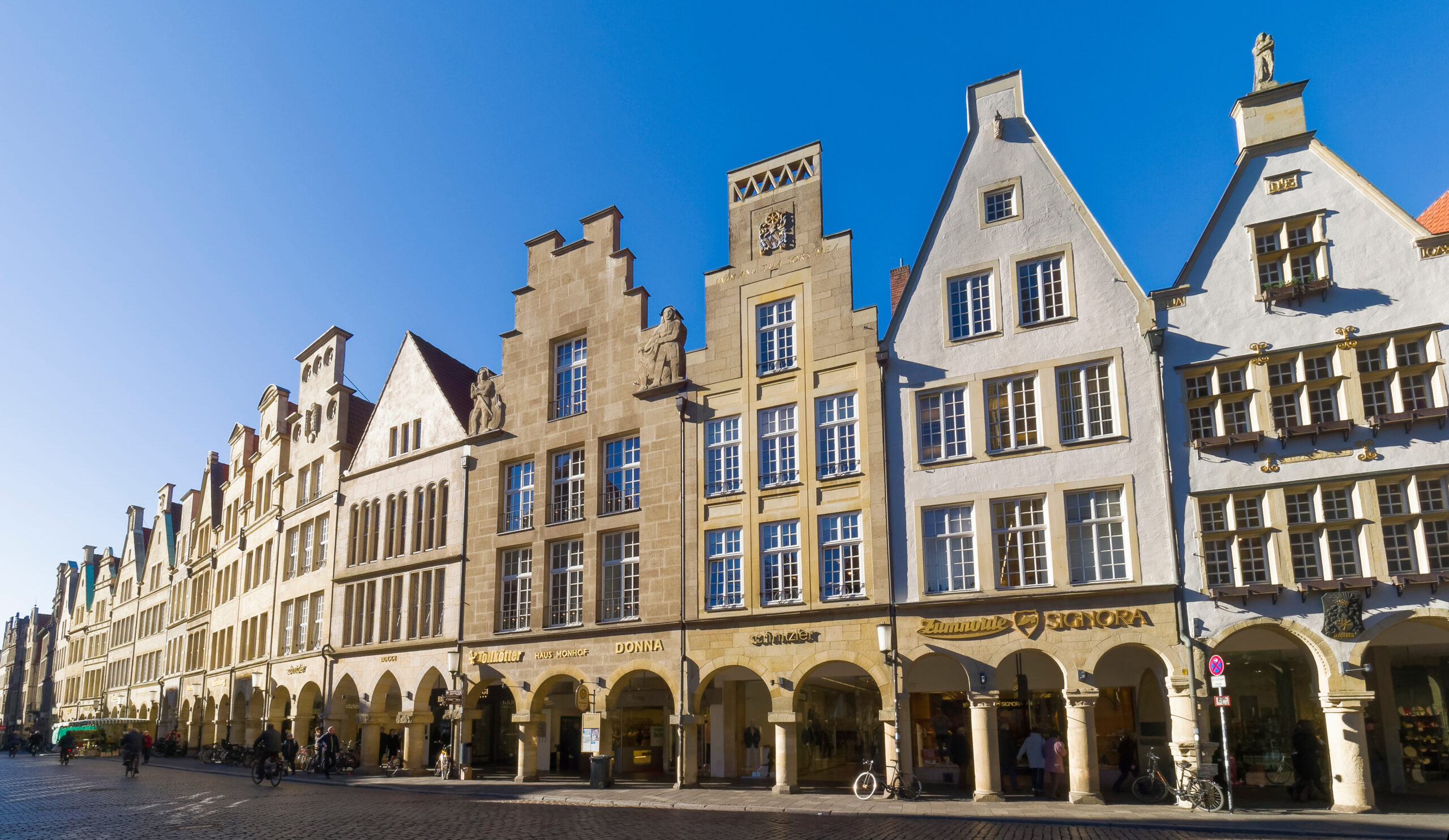 Stadthäuser am Prinzipalmarkt Münster