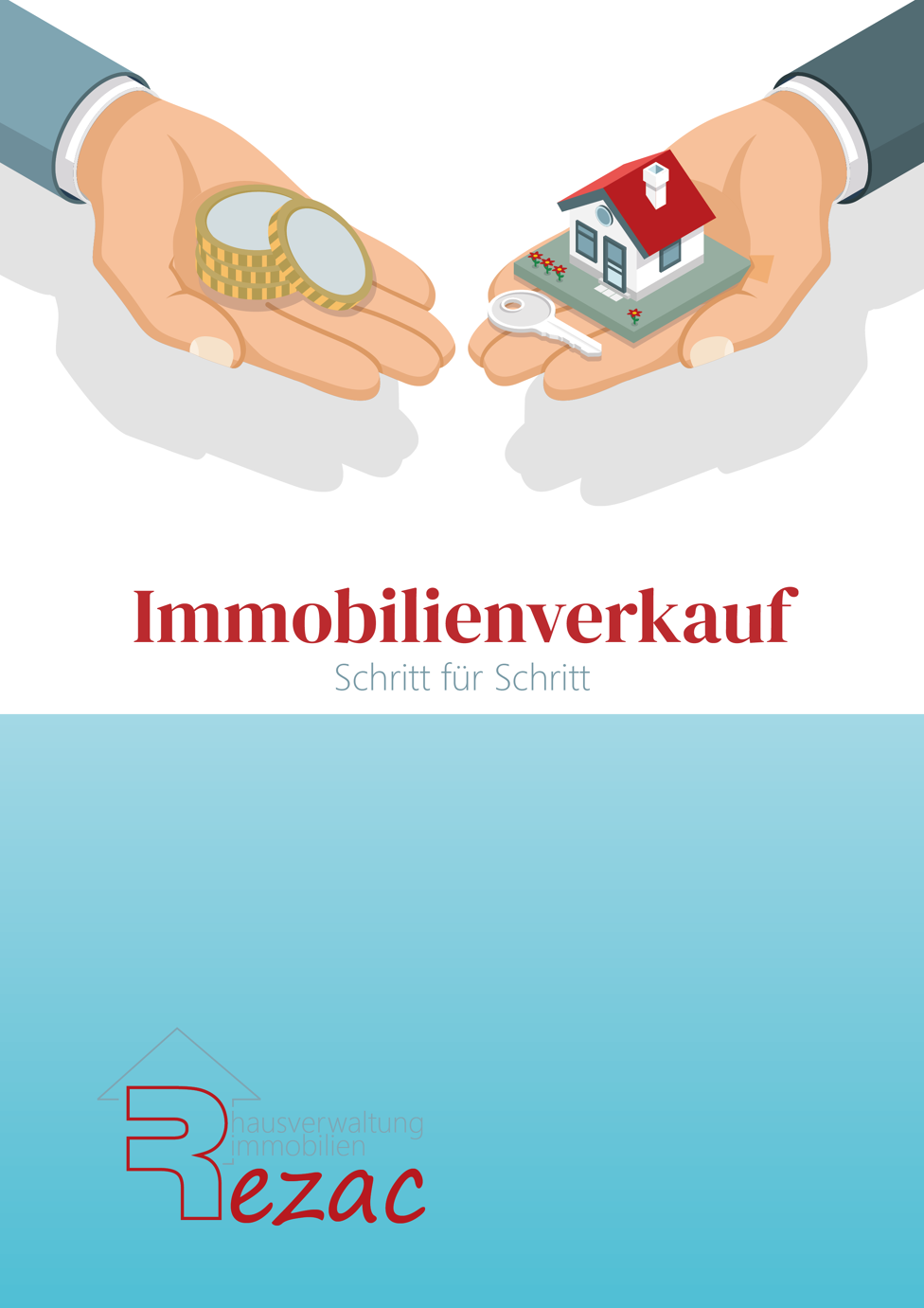 Coverbild des E-Books 'Immobilienverkauf - Schritt für Schritt' von Rezac