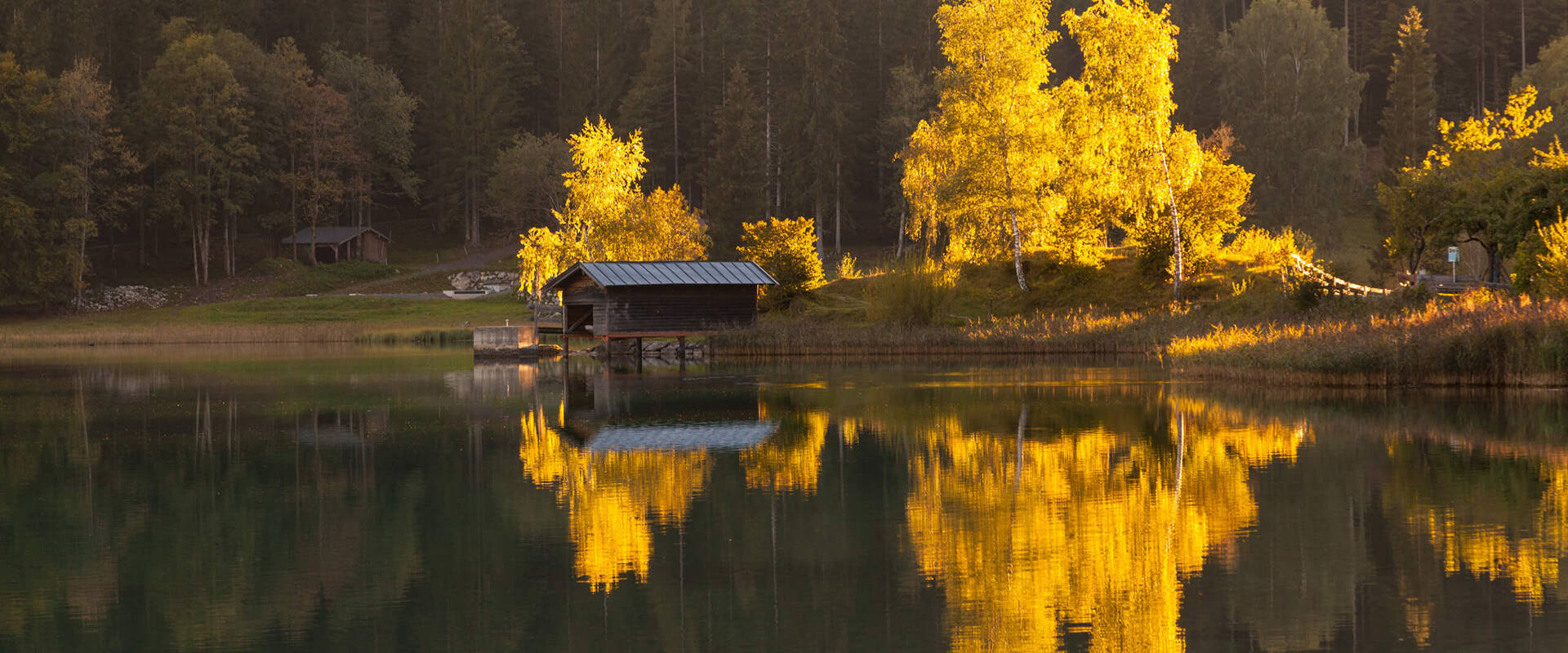 Hintersteiner See im Herbst