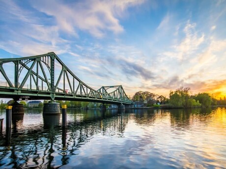 Brücke über die Havel zwischen Potsdam und Berlin