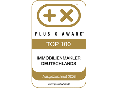 Plus X Award als “Top 100 IMMOBILIENMAKLER DEUTSCHLANDS” für Rohde Immobilien