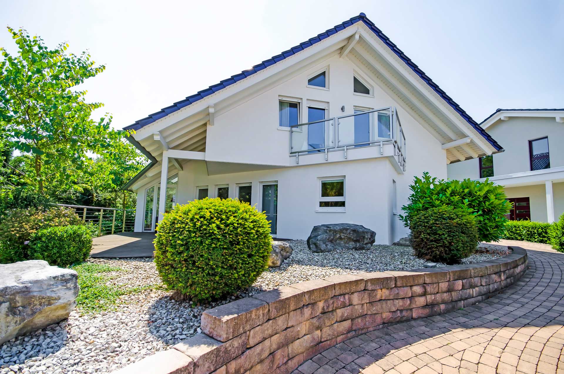 Einfamilienhaus mit Vorgarten