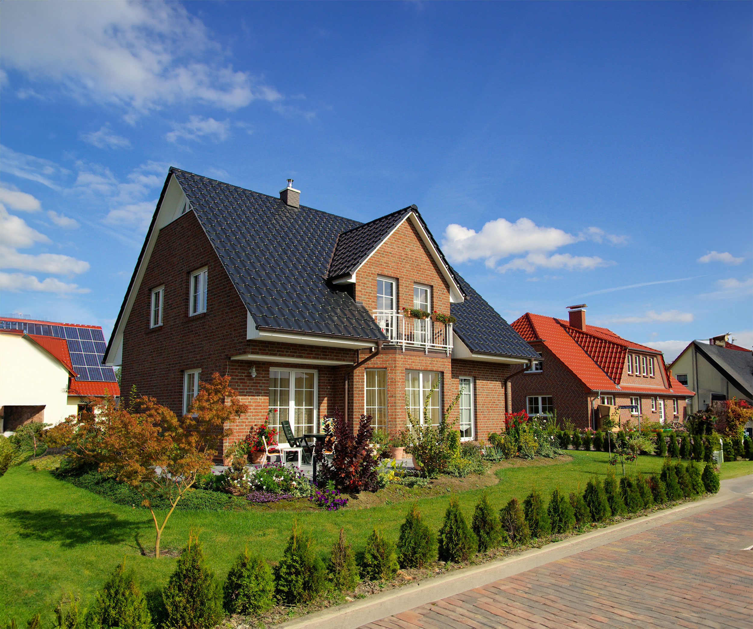 Einfamilienhaus im Grünen