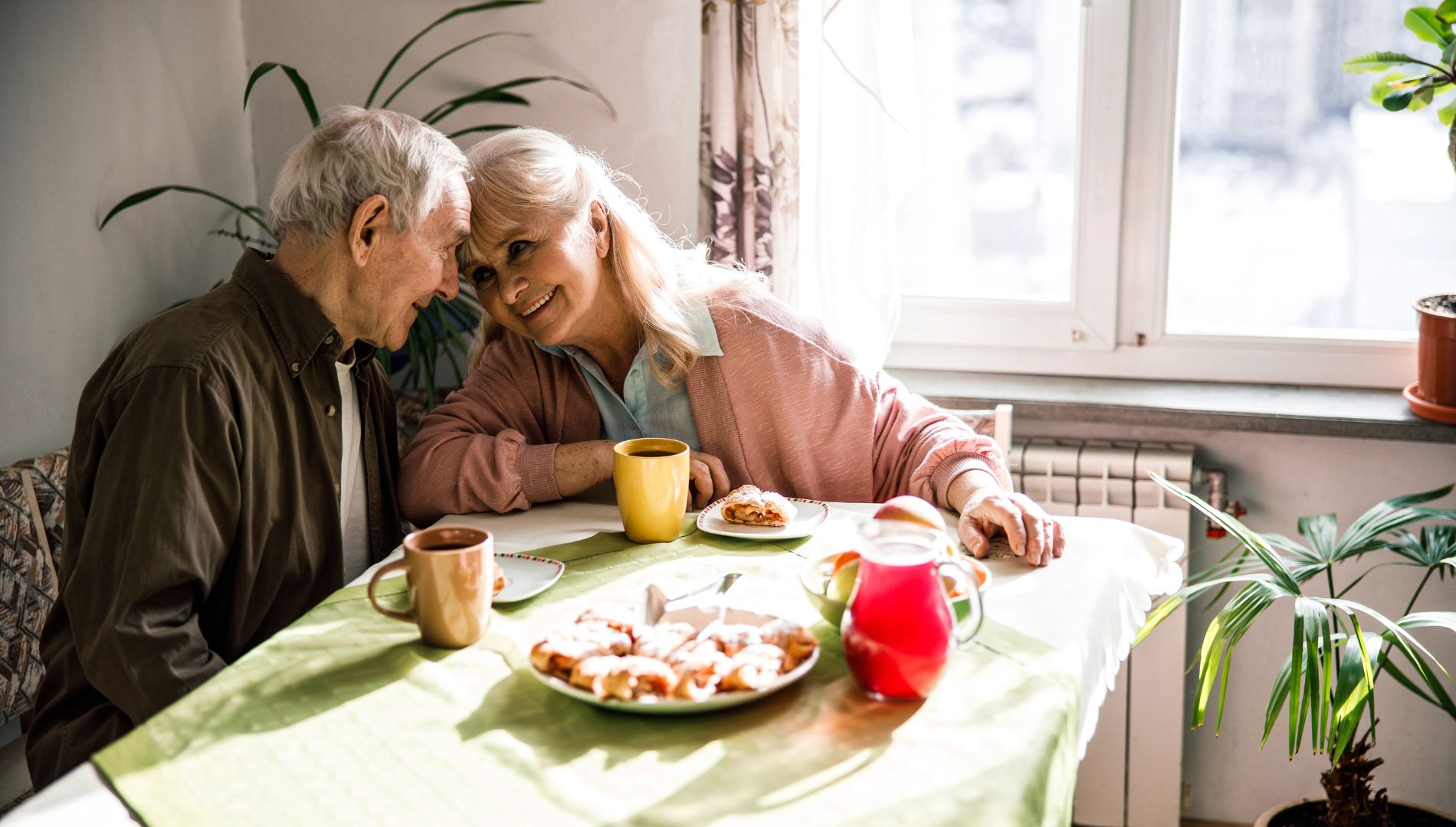 Senioren am Küchentisch