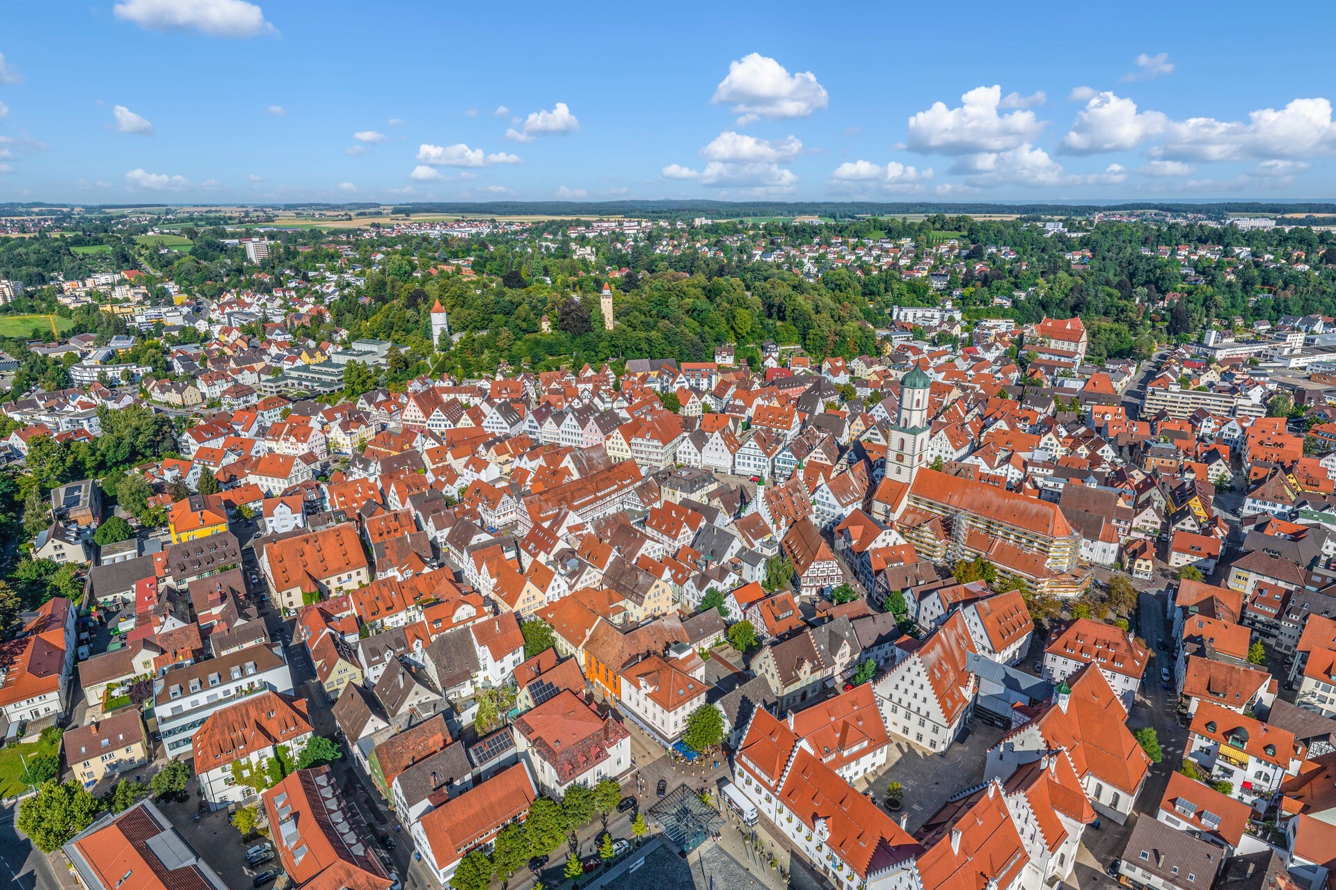 Biberach Vogelperspektive
