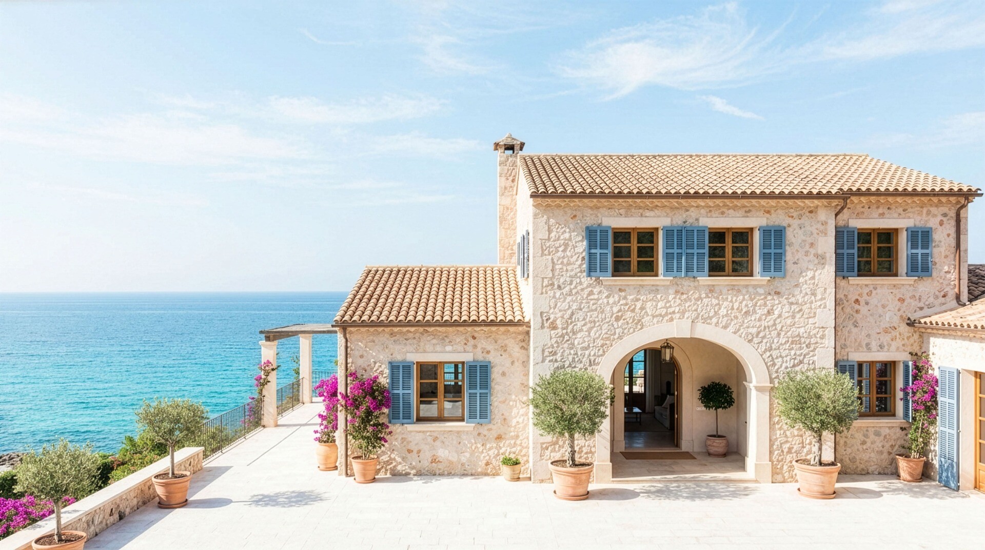 Villa Zypern mit Meerblick