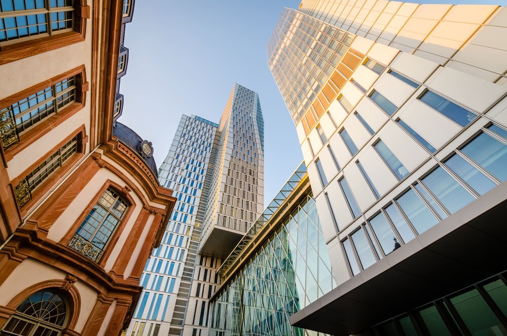 Hochhäuser in Frankfurt