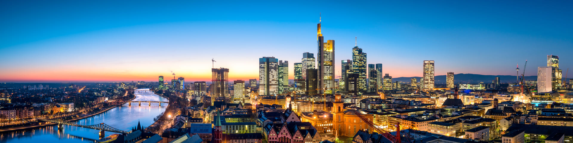 Skyline Frankfurt.