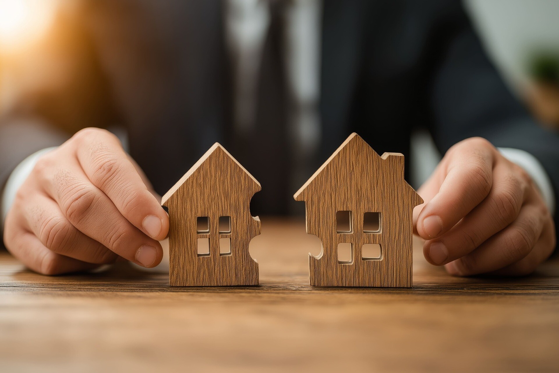 Rechtsberatung bei Immobilientransaktionen, Immobilienstreitigkeiten, Scheidungsvereinbarungen und Vermögensaufteilung.