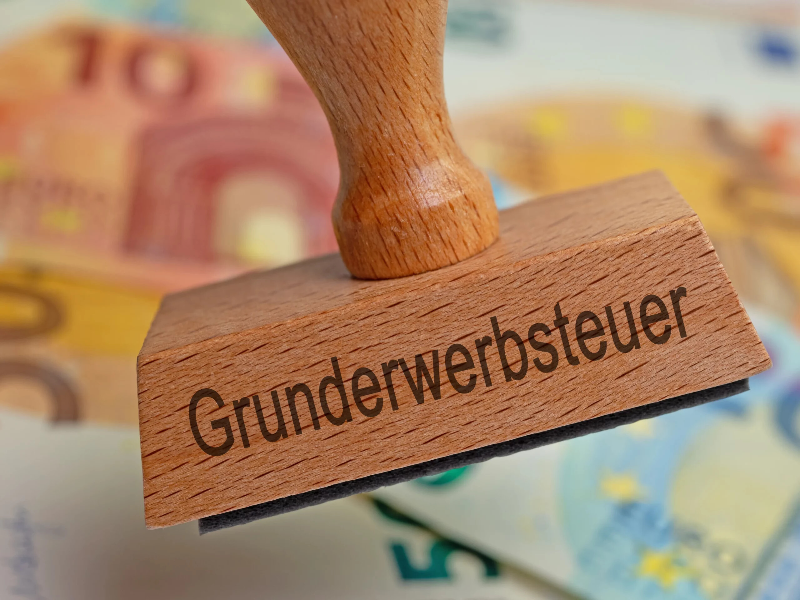 Stempel für "Grunderwerbsteuer"