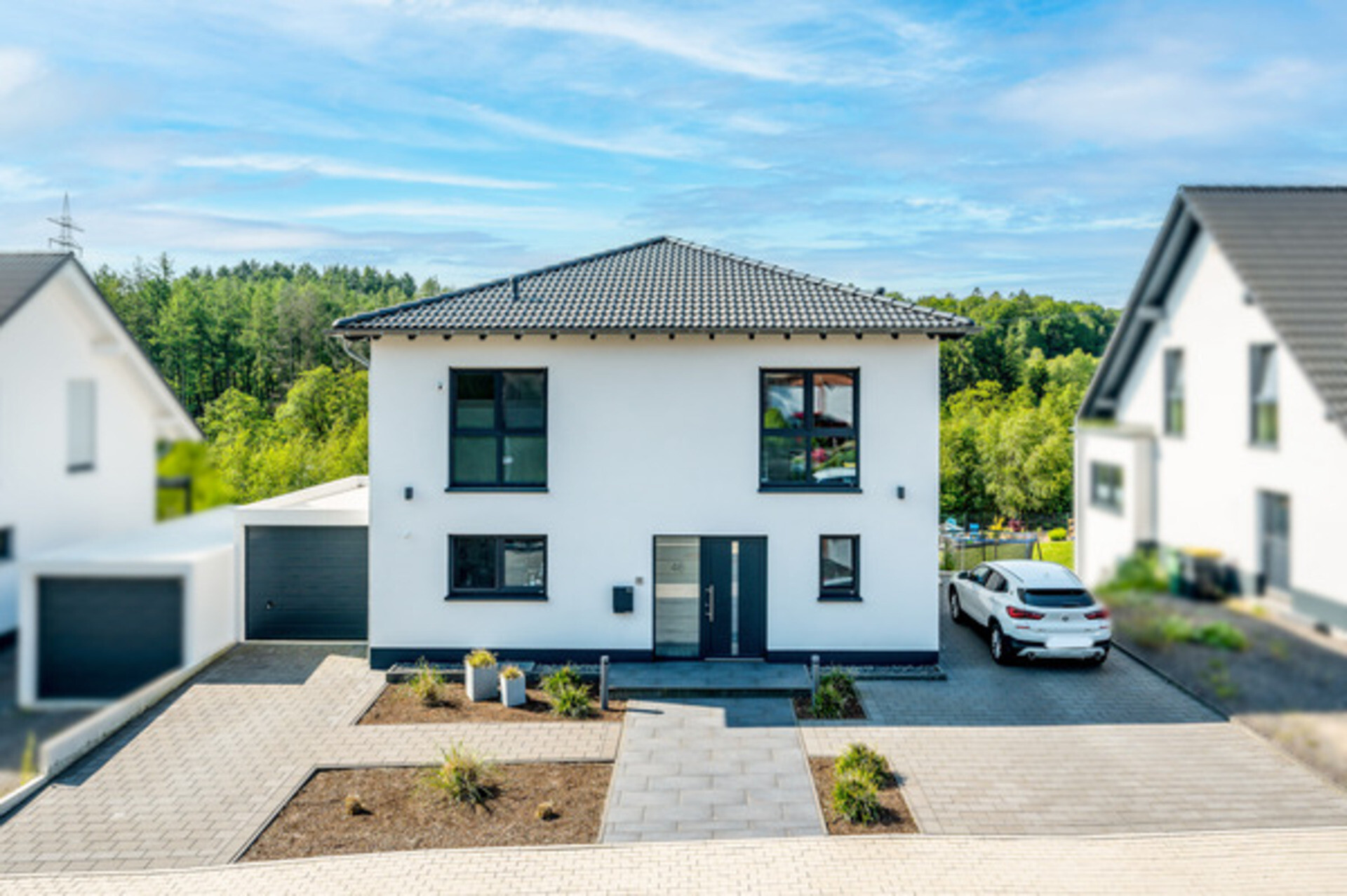 Haus von fotografiert