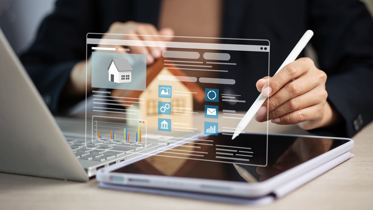 Immobilienanalyse beim Makler