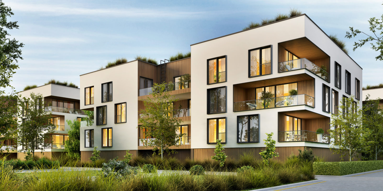 3D-Visualisierung eines Neubauprojekts in Nürnberg