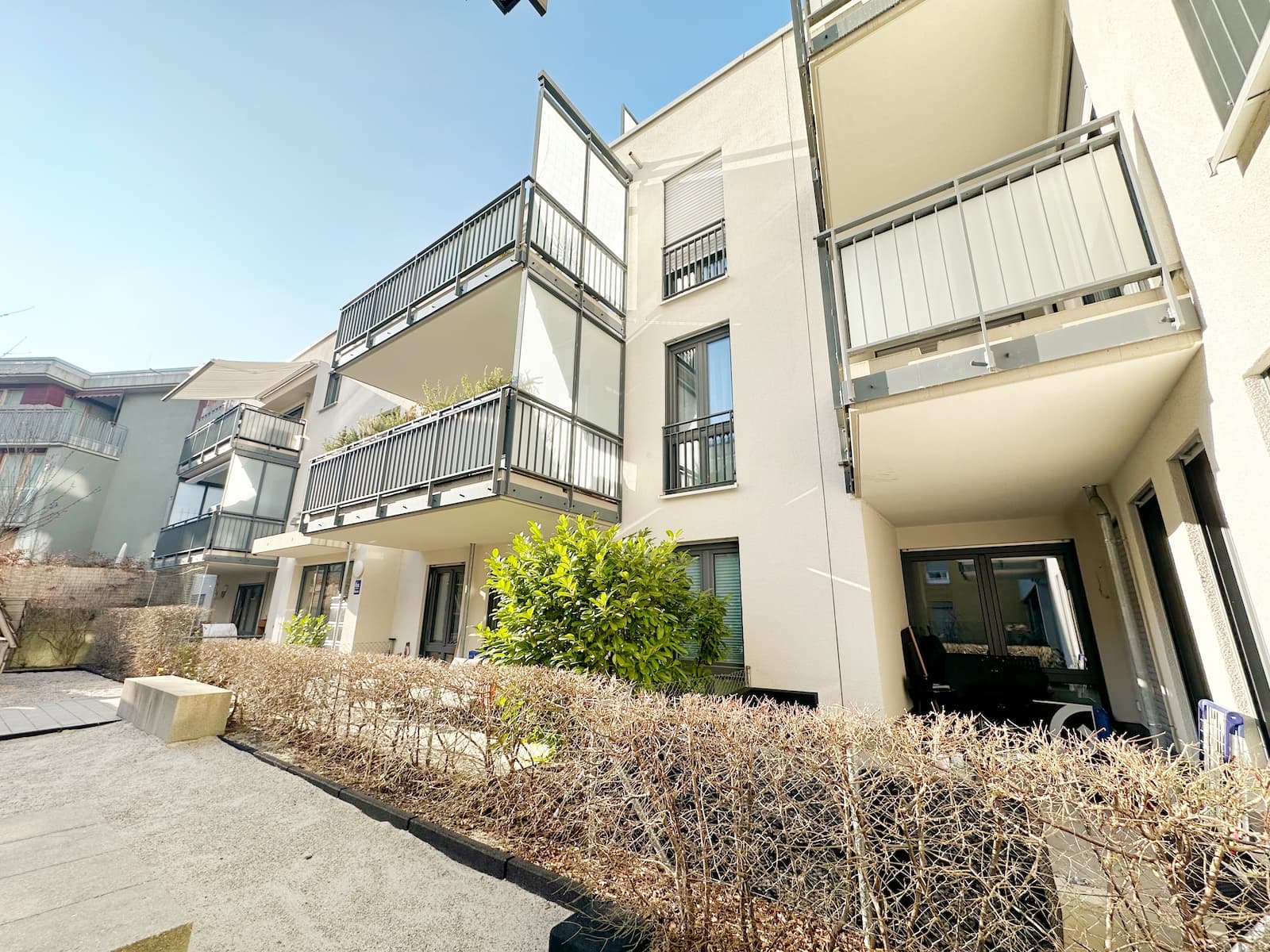 3-Zimmer-Wohnung in München mit Balkon und Innenhoflage