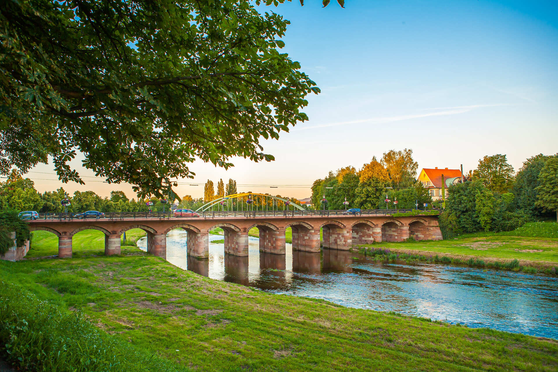 Sonnenuntergang Rastatt