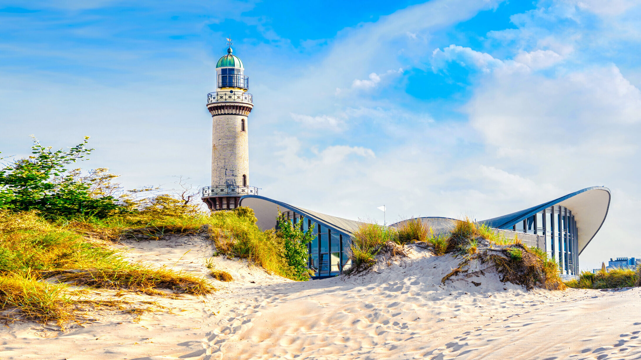Leuchtturm in Warnemünde Rostock