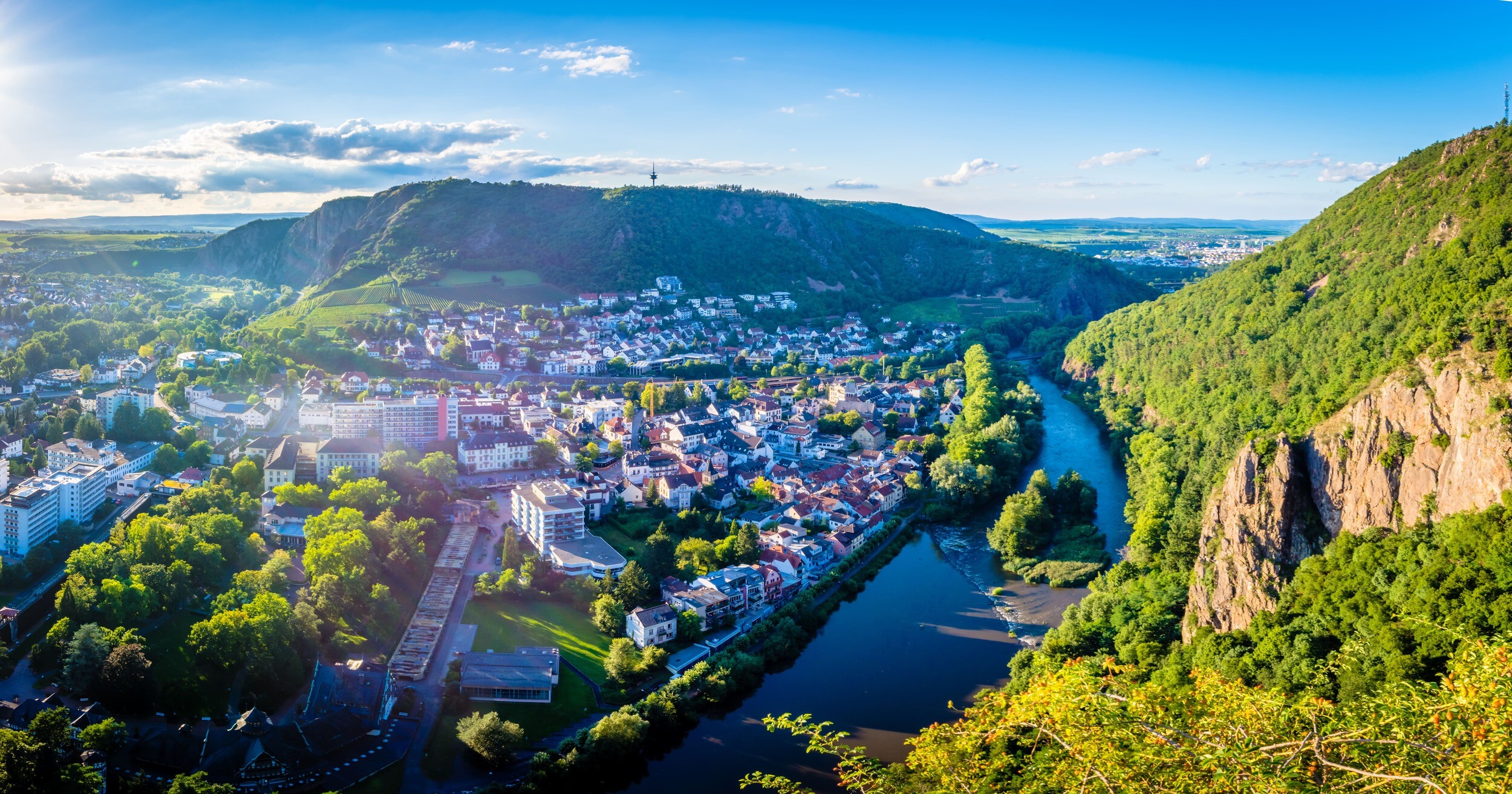 Bad Kreuznach Luftaufnahme