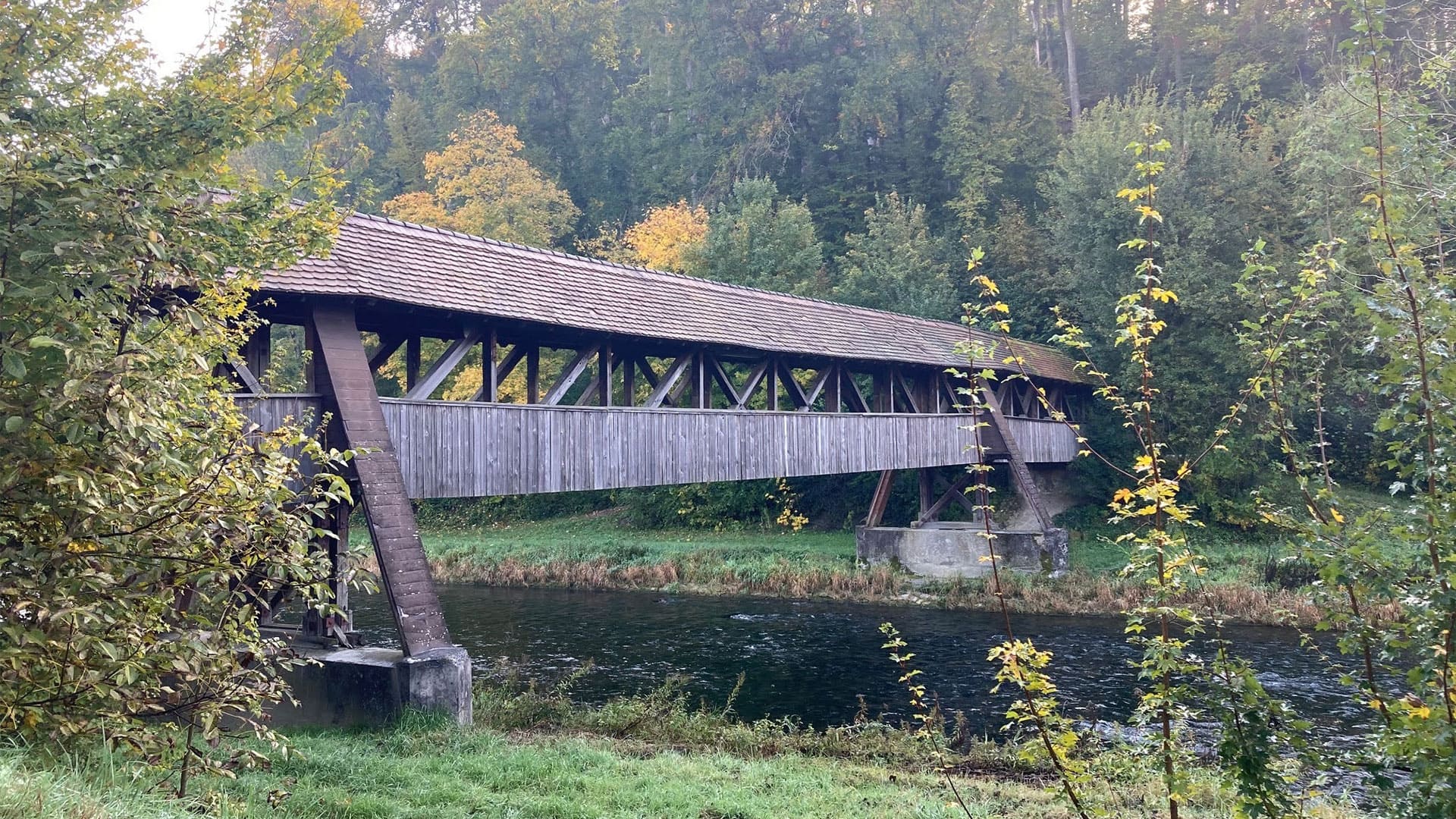 Holzbrücke in Waldhut-Tiengen