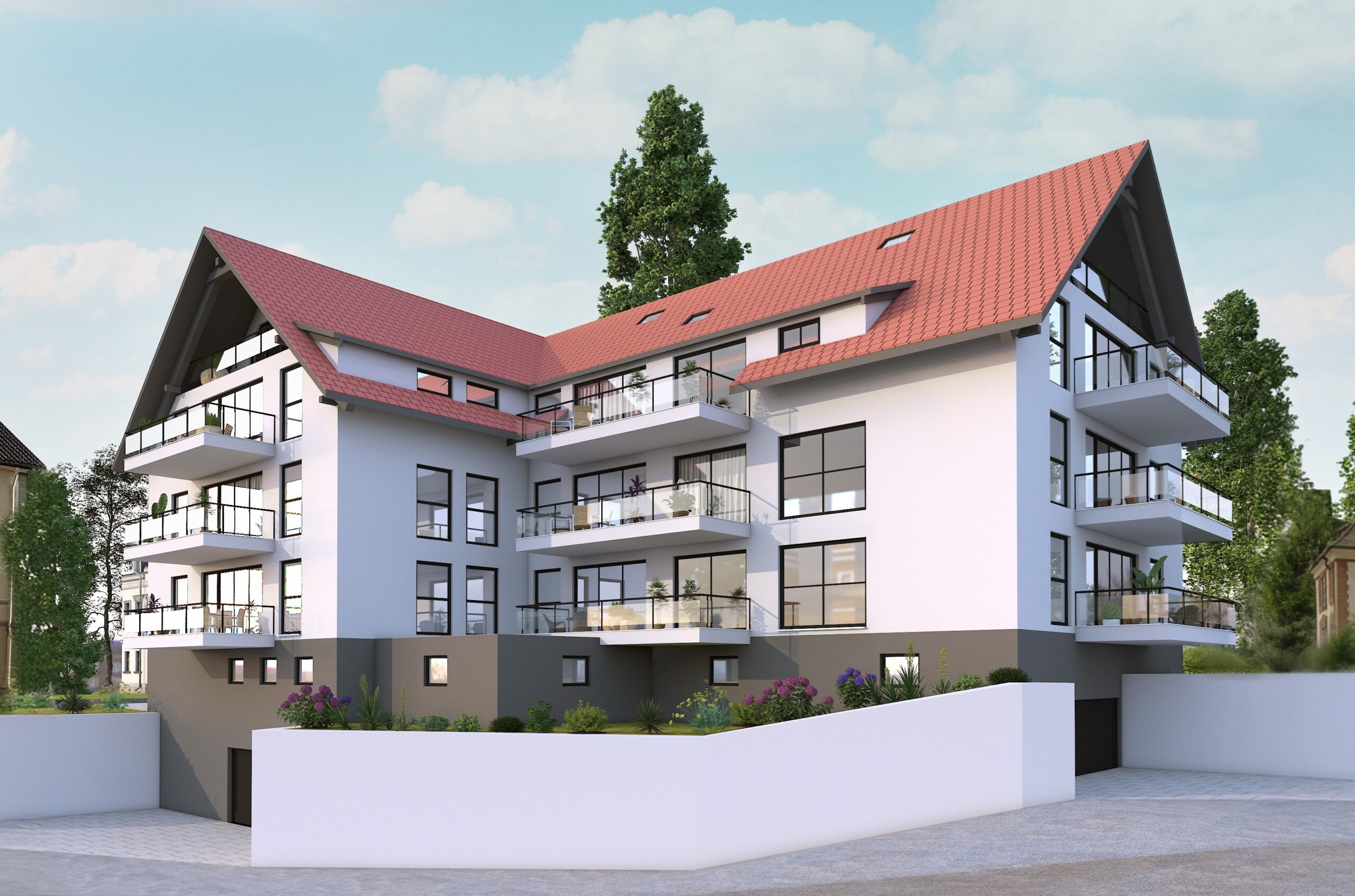 Neubauprojekt mit 14 Wohneinheiten in Bonndorf