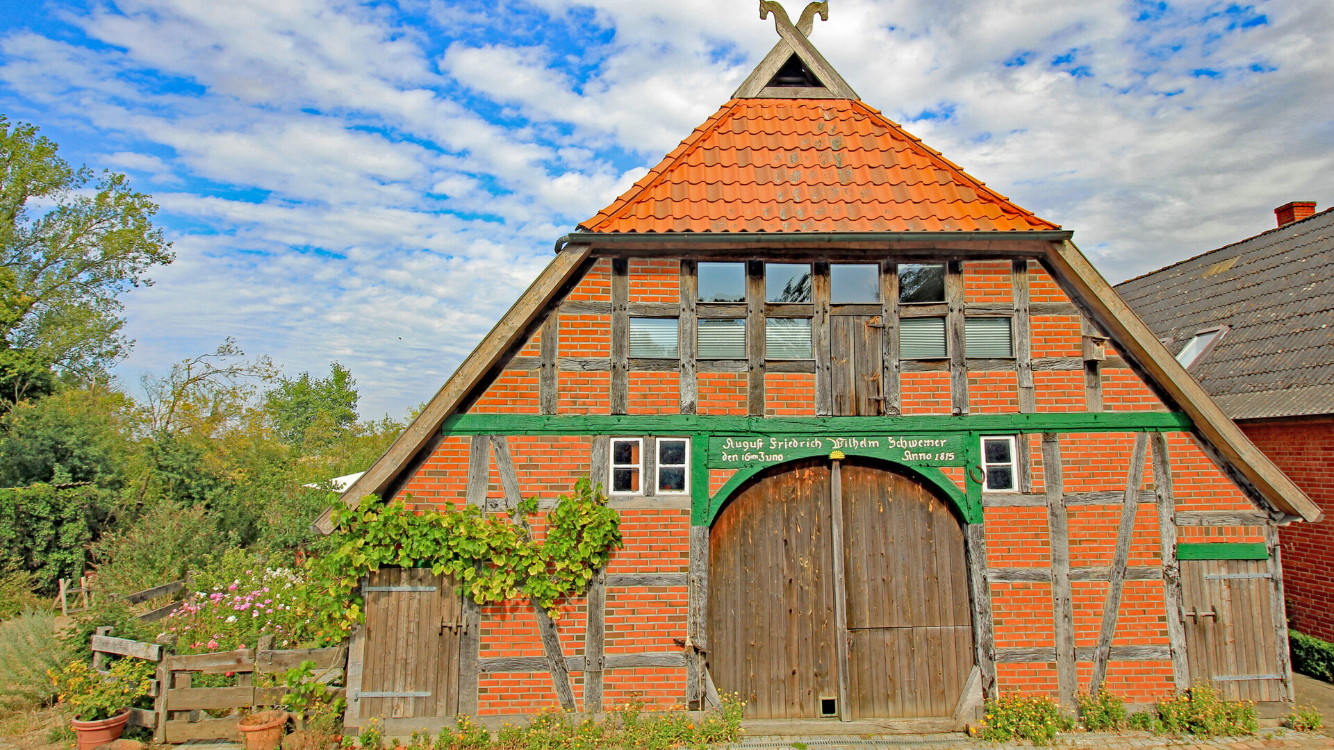 Bauernhaus in der Elbtalaue