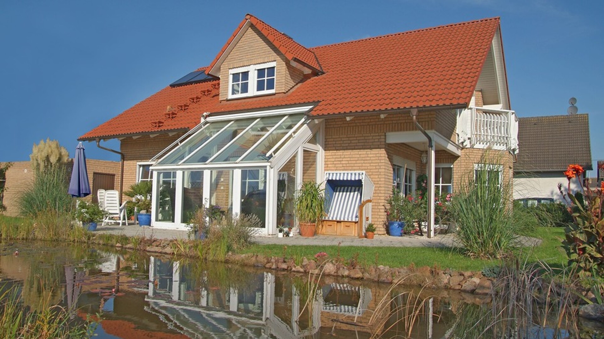 Einfamilienhaus mit Wintergarten