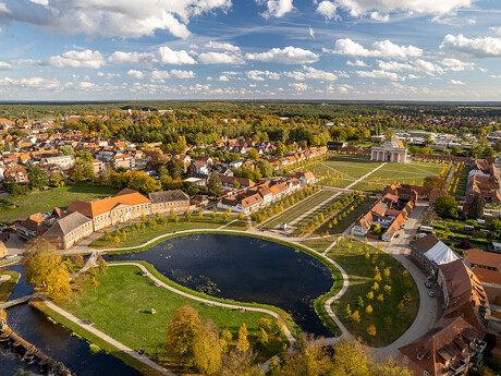 Luftbild von Ludwigslust