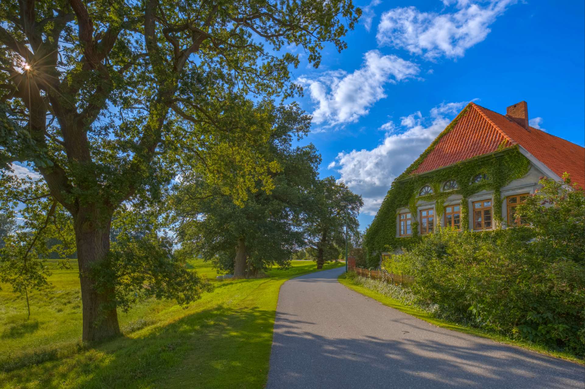Wohnhaus in Strachau, in Amt Neuhaus auf der Ostseite der Elbe