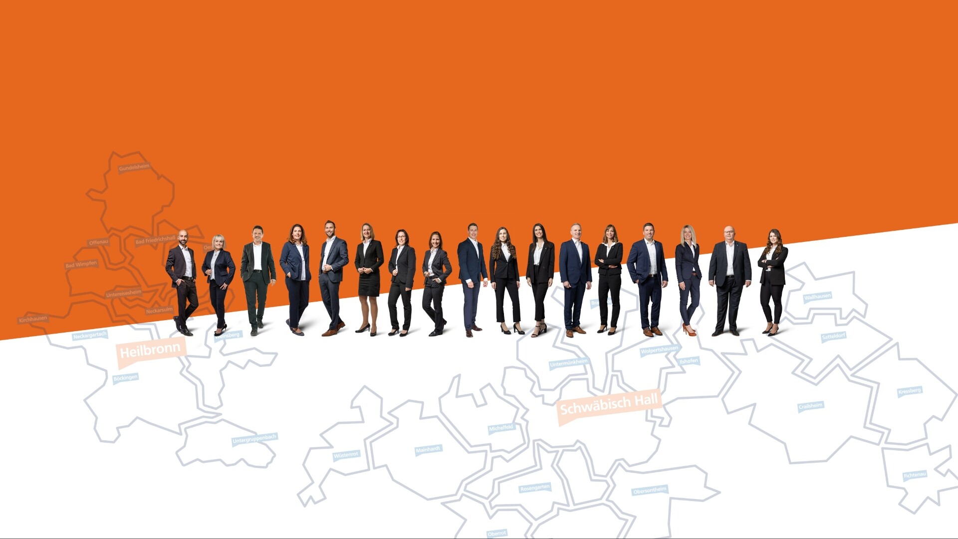 Team der VR Bank Heilbronn Schwäbisch Hall eG