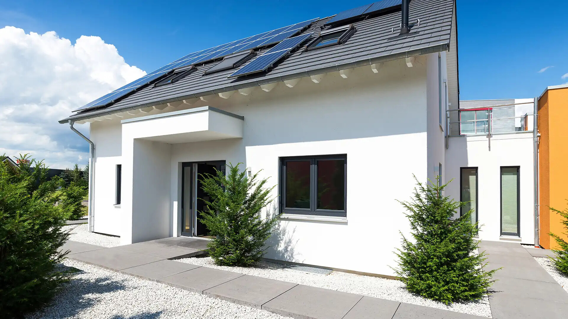 Modernes Einfamilienhaus