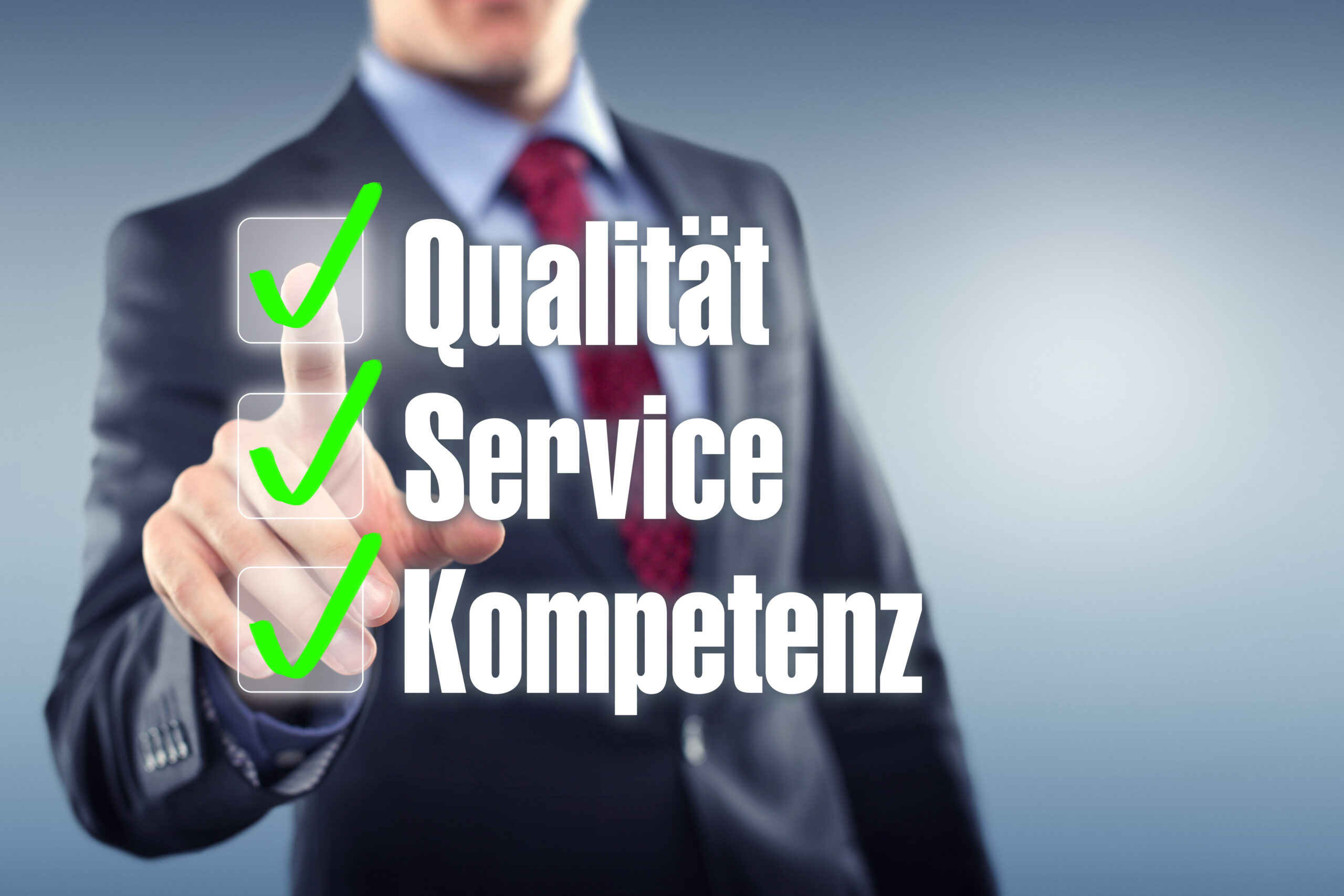 Qualität, Service, Kompetenz