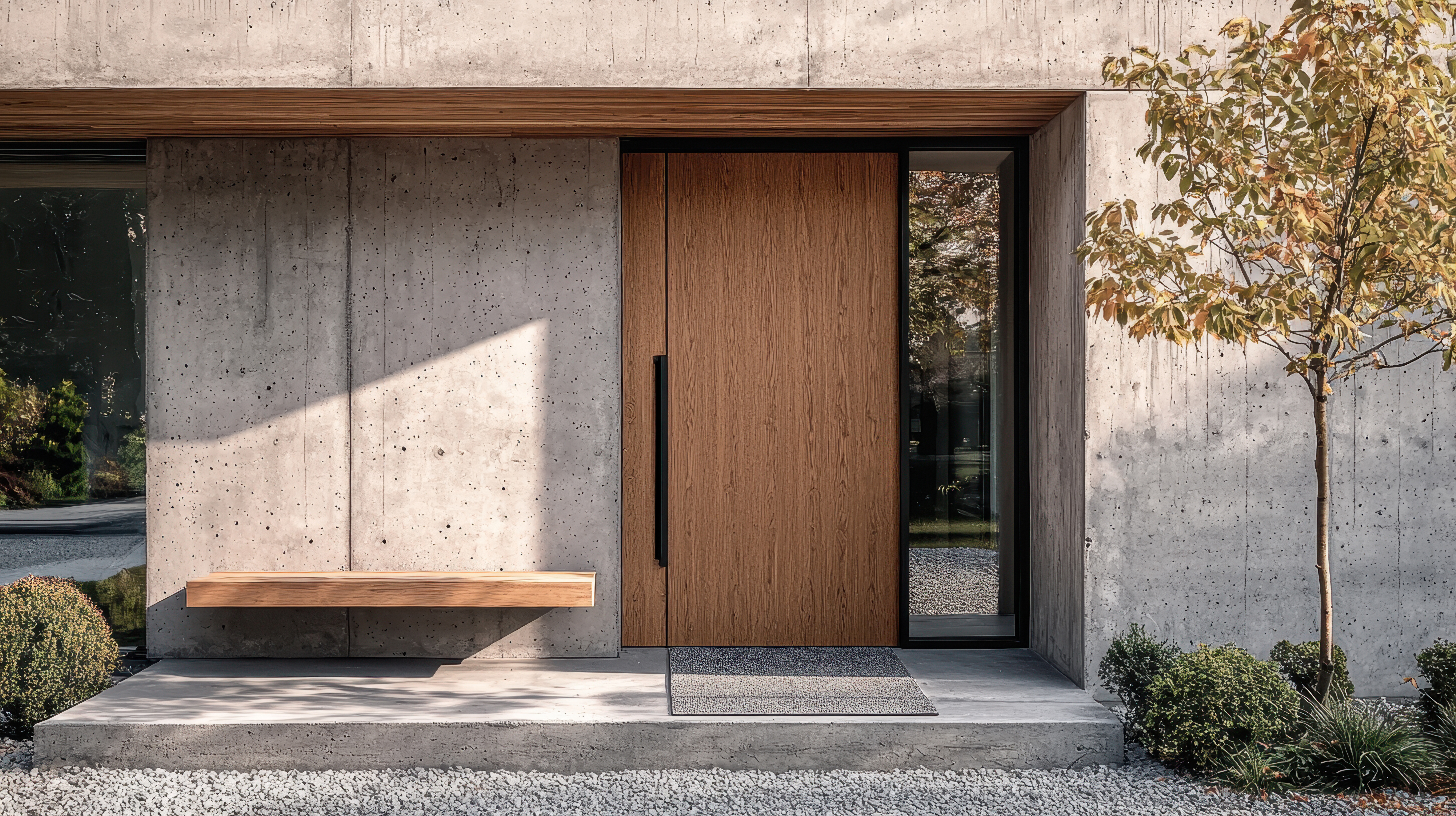 Moderner Eingangsbereich