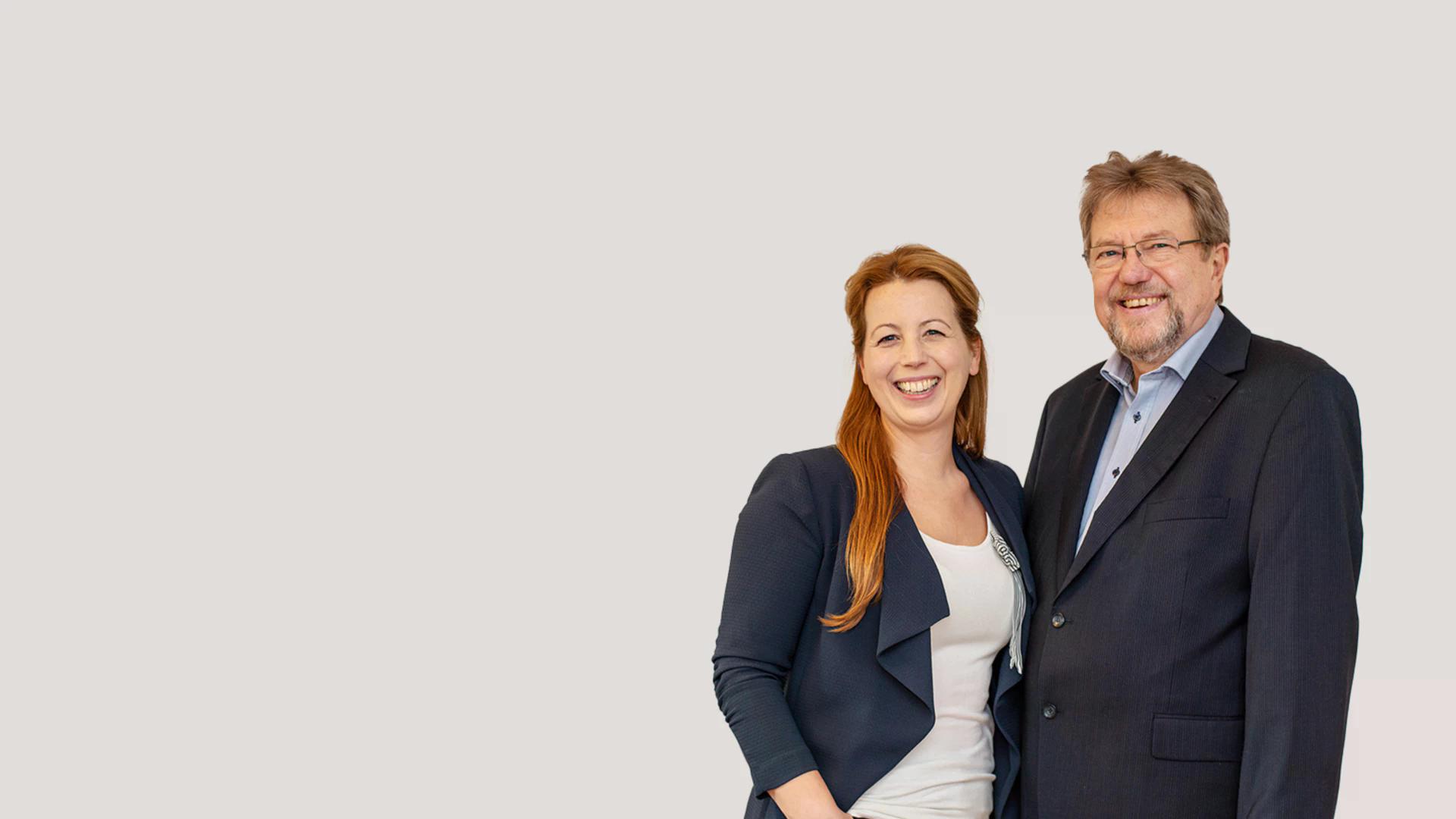 Sandra Raschke und Kollege