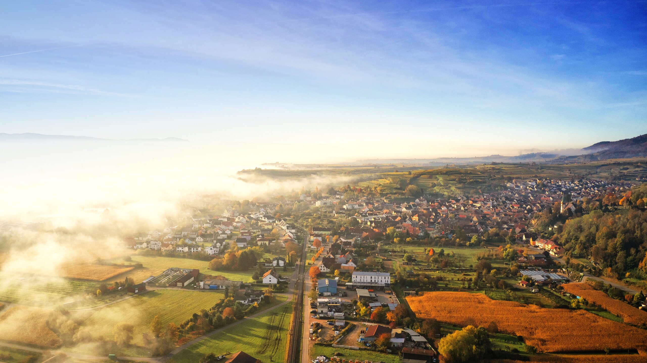 Luftaufnahme Bahlingen