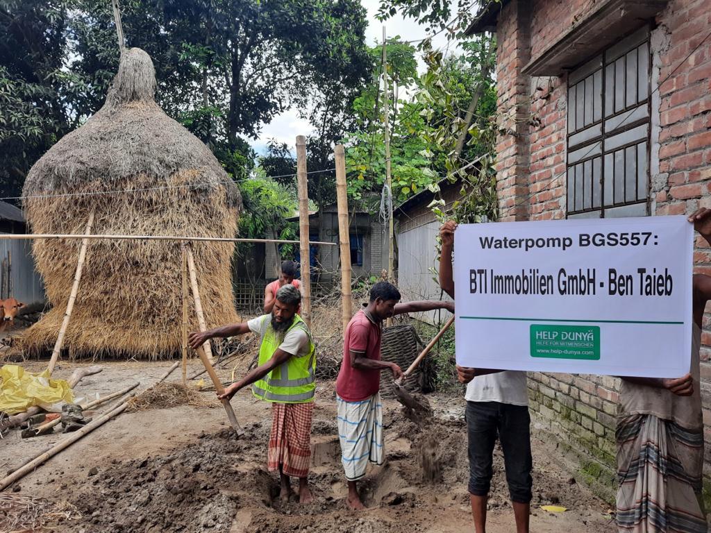 Brunnenbau Bangladesch